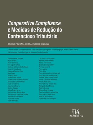 cover image of Cooperative Compliance e Medidas de Redução do Contencioso Tributário